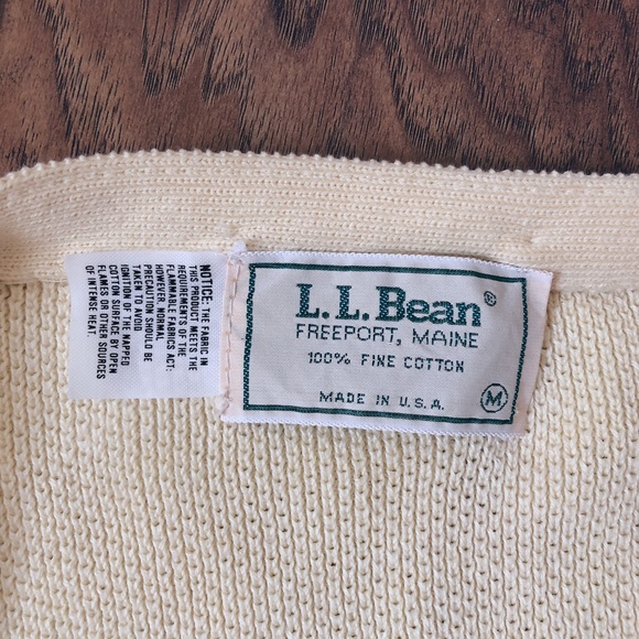 Vintage L.L. Bean knit cardigan - Picture 5 of 7